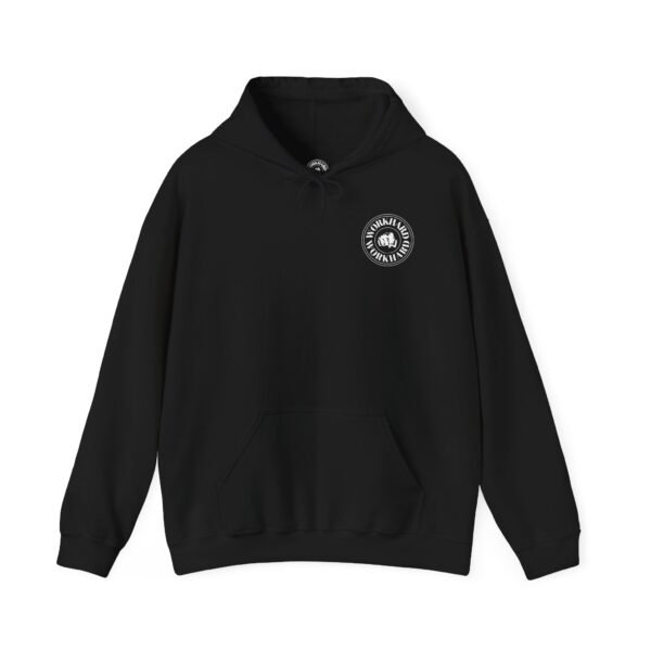 'Work Hard' Unisex Heavy Blend Hoodie for Motivated Individuals Everyday Wear - Image 4