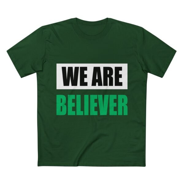 We are Believer - Motivational Adult Staple Graphic T-Shirt for Everyday Wear - Image 4