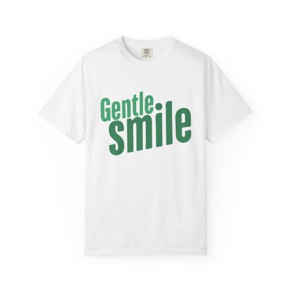"Gentle Smile" Unisex Garment-Dyed T-Shirt - Casual Comfort for Everyday Wear - Image 2