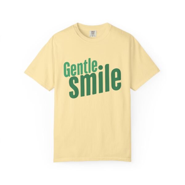 "Gentle Smile" Unisex Garment-Dyed T-Shirt - Casual Comfort for Everyday Wear - Image 5