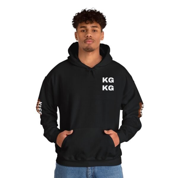 "Keep Going, Keep Growing" Motivational Hooded Sweatshirt | Unisex Hoodie for Fitness Casual Style - Image 4