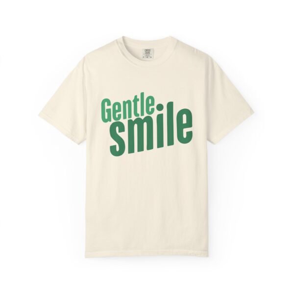 "Gentle Smile" Unisex Garment-Dyed T-Shirt - Casual Comfort for Everyday Wear - Image 3