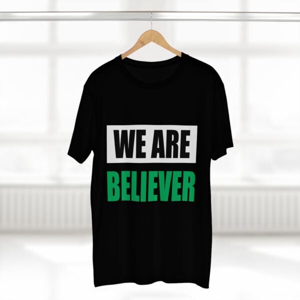 We are Believer - Motivational Adult Staple Graphic T-Shirt for Everyday Wear - Image 3