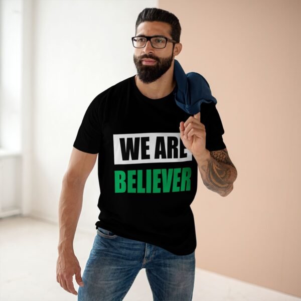 We are Believer - Motivational Adult Staple Graphic T-Shirt for Everyday Wear - Image 2