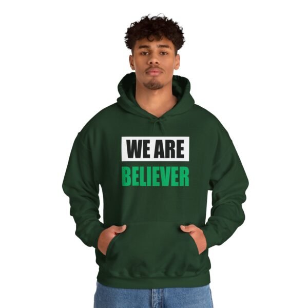 Inspirational Unisex Hoodie - "WE ARE BELIEVER" Heavy Blend Sweatshirt - Image 6