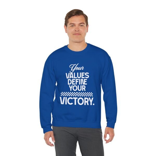 Inspiring Values Crewneck Sweatshirt | Motivational, Unisex Pullover, Casual Tee - Image 6