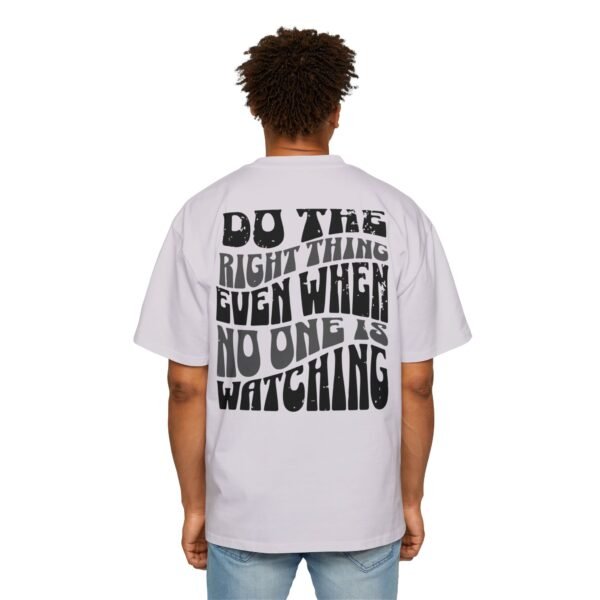 Men's Inspirational Oversized Tee - Motivational T-Shirt, Casual Fashion - Image 6