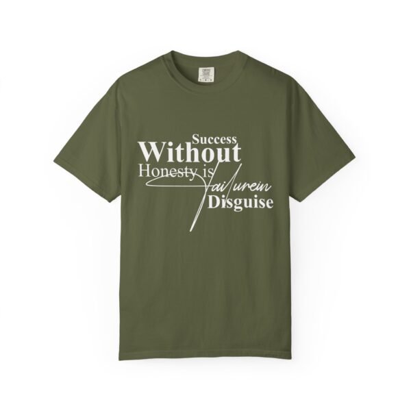 "Success Without Honesty Failure in Disguise" Unisex T-Shirt, Motivational Tee, Gift for Dreamers - Image 3