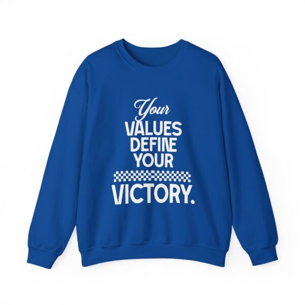 Inspiring Values Crewneck Sweatshirt | Motivational, Unisex Pullover, Casual Tee - Image 5