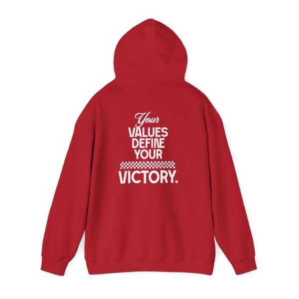Empowering Values Hooded Sweatshirt, Unisex Hoodie, Victory Sweatshirt, Motivational Gift, Casual Wear, Everyday Comfort, Inspiring Apparel - Image 8