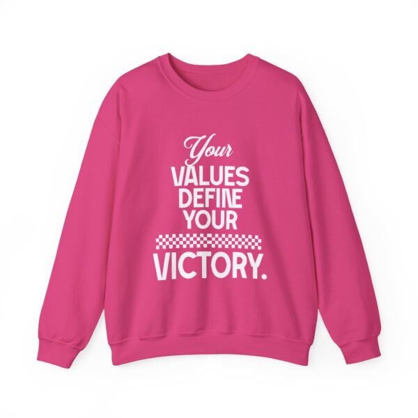 Inspiring Values Crewneck Sweatshirt | Motivational, Unisex Pullover, Casual Tee - Image 7