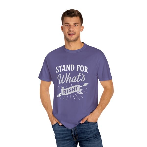 Unisex Motivational Tee - "Stand for What's Right" - Inspiring Shirt for Activists - Image 7