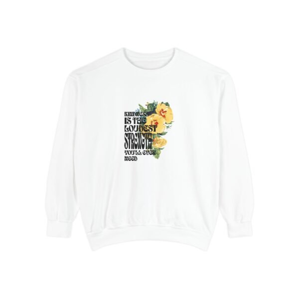 Bright & Cheerful Sweatshirt - Perfect Gift for Summer, Uplifting Quote Sweatshirt - Image 2
