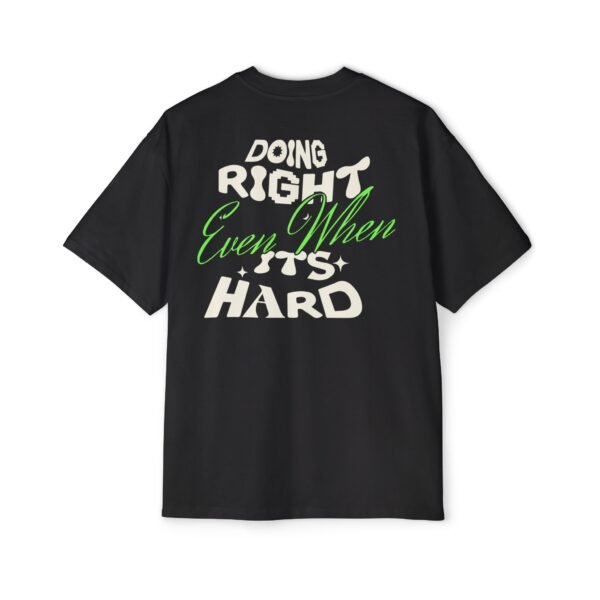 Oversized Motivational Tee - Unisex, Casual Wear, Street Style, Inspirational Gift - Image 2