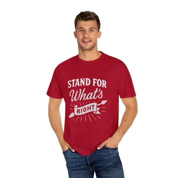 Unisex Motivational Tee - "Stand for What's Right" - Inspiring Shirt for Activists - Image 11