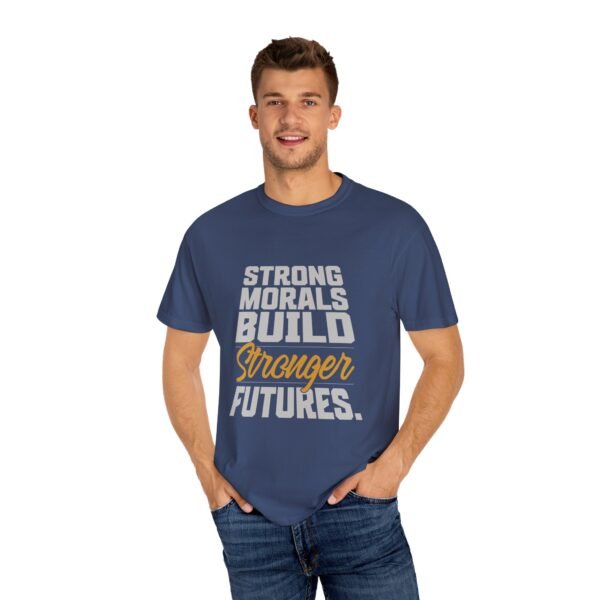 Strong Morals T-Shirt, Unisex Tee for Motivational Gift, Perfect Everyday Wear - Image 8