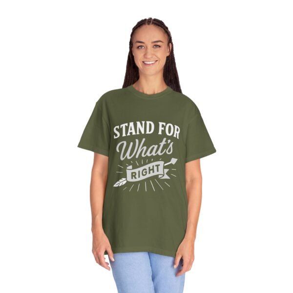 Unisex Motivational Tee - "Stand for What's Right" - Inspiring Shirt for Activists - Image 4