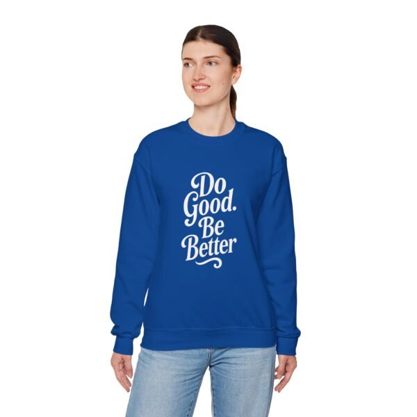 Inspiring Message Crewneck Sweatshirt - Unisex Cozy Top, Casual Wear - Image 4