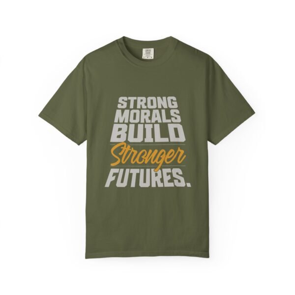 Strong Morals T-Shirt, Unisex Tee for Motivational Gift, Perfect Everyday Wear - Image 3