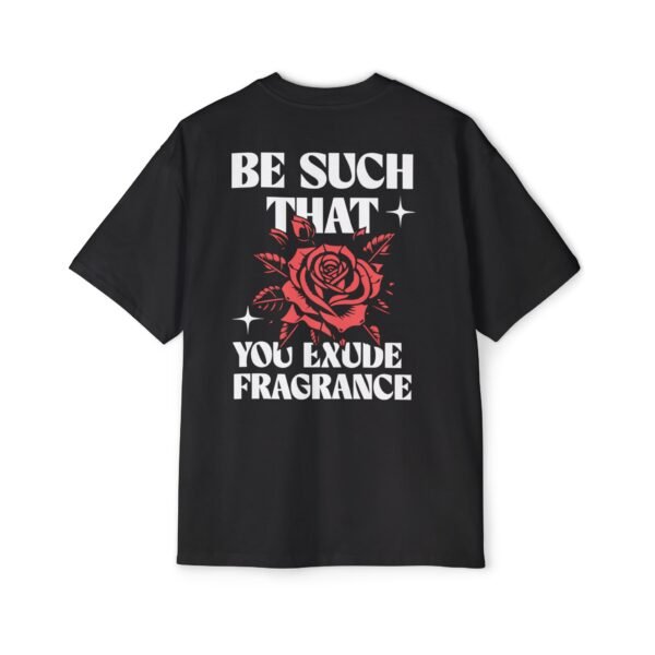 Men's Oversized Inspirational Tee - Boost Confidence, Streetwear T-Shirt Style