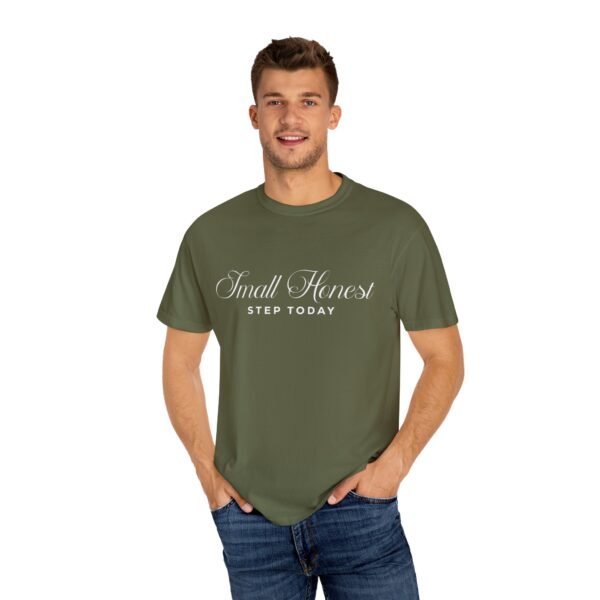 Inspirational Unisex T-shirt - Small Honest Step Today - Image 4